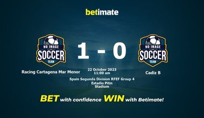 Racing Cartagena Mar Menor vs Cadiz B Pronostici, quote e consigli di scommessa 22/10/2023