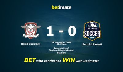 Rapid Bucuresti vs Petrolul Ploiesti Pronostici, quote e consigli di scommessa 29/11/2024