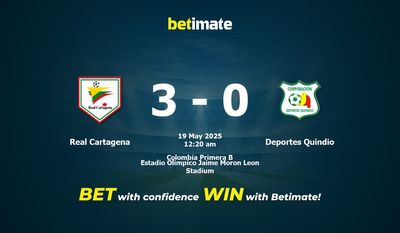 Pronostico, quote e consigli per le scommesse Real Cartagena vs Deportes Quindio 18/05/2025