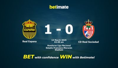 Real Espana vs CD Real Sociedad Pronostici, Quote e Consigli per le Scommesse 14/03/2025