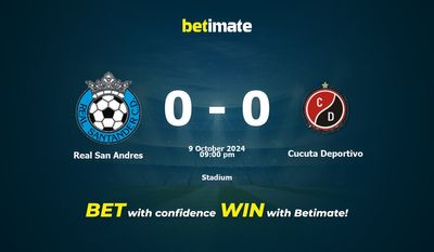 Real San Andrés vs Cucuta Deportivo Pronostici, quote e consigli di scommessa 09/10/2024