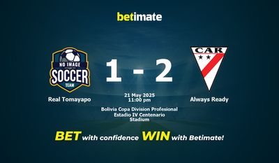 Pronostico, quote e consigli per le scommesse Real Tomayapo vs Always Ready 21/05/2025