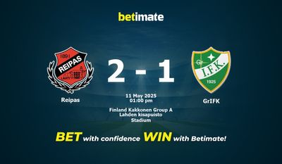 Pronostico, quote e consigli per le scommesse Reipas vs GrIFK 05/11/2025