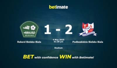 Rekord Bielsko-Biala vs Podbeskidzie Bielsko Biala Pronostici, quote e consigli di scommessa 04/05/2025