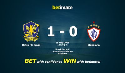 Retro FC Brasil vs Itabaiana Pronostici, quote e consigli di scommessa 18/05/2025