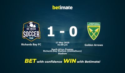 Pronostici, quote e consigli per le scommesse Richards Bay FC vs Golden Arrows 17/05/2025