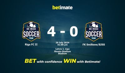 Riga FC II vs FK Smiltene/BJSS Pronostici, quote e consigli di scommessa 20/07/2024
