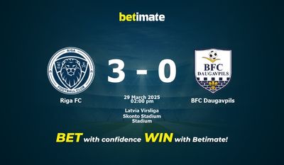 Riga FC vs BFC Daugavpils Pronostici, quote e consigli sulle scommesse 29/03/2025