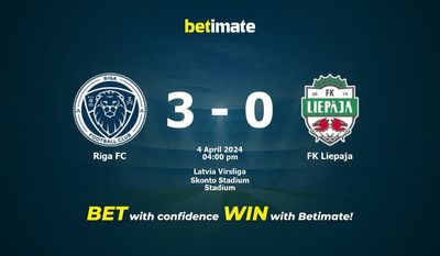 Pronostici, quote e pronostici sulle scommesse Riga FC vs FK Liepaja 04/04/2024