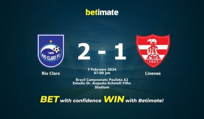 Rio Claro vs Linense Pronostici, quote e consigli di scommessa 07/02/2024