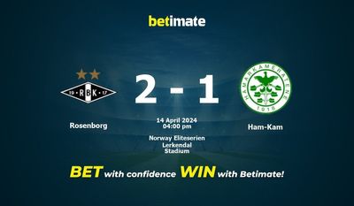 Pronostici, quote e pronostici su Rosenborg vs Ham-Kam 14/04/2024