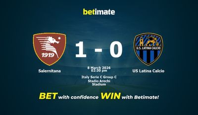 Salernitana vs US Latina Calcio Pronostici, quote e consigli di scommessa 08/03/2026