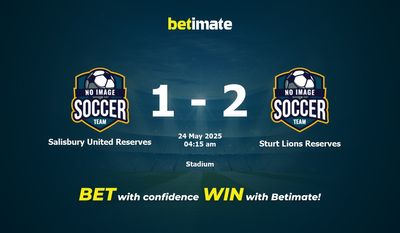 Pronostico, quote e consigli per le scommesse tra Salisbury United Reserves e Sturt Lions Reserves del 24/05/2025