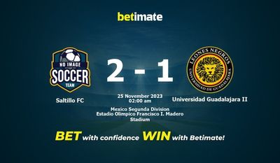 Saltillo FC vs Universidad Guadalajara II Pronostici, quote e consigli di scommessa 25/11/2023