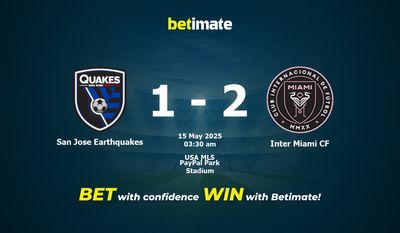 Pronostico, quote e consigli per le scommesse San Jose Earthquakes vs Inter Miami CF 15/05/2025
