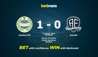 Sandnes Ulf vs Arendal Pronostici, quote e consigli di scommessa 14/03/2025