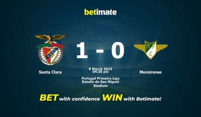Pronostici, quote e consigli per le scommesse Santa Clara vs Moreirense 03/09/2025