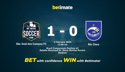 São José dos Campos FC vs Rio Claro Pronostici, quote e consigli di scommessa 31/01/2024