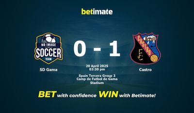 Pronostico, quote e consigli per le scommesse SD Gama vs Castro 20/04/2025