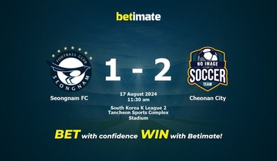 Seongnam FC - Cheonan City Pronostici, quote e consigli di scommessa 17/08/2024