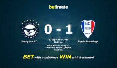 Seongnam FC vs Suwon Bluewings Pronostici, quote e consigli sulle scommesse 22/09/2024