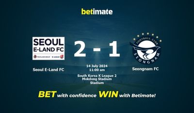 Pronostici, quote e suggerimenti di scommesse Seoul E-Land FC vs Seongnam FC 14/07/2024