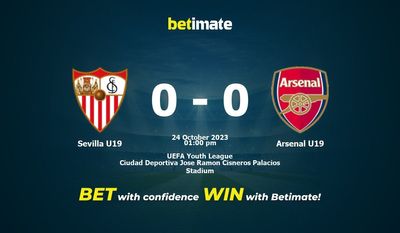 Siviglia U19 vs Arsenal U19 Pronostici, quote e pronostici di scommesse 24/10/2023
