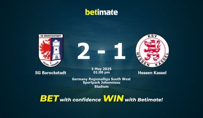 Pronostici, quote e consigli di scommessa SG Barockstadt vs Hessen Kassel 03/05/2025