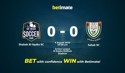 Shabab Al-Aqaba SC vs Sahab SC Pronostico, quote e consigli sulle scommesse 08/04/2023