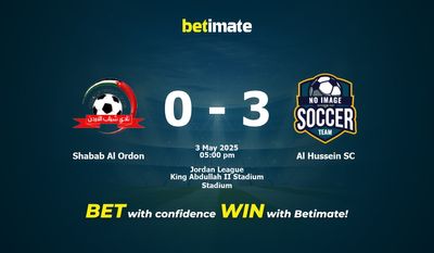 Pronostici, quote e consigli per le scommesse Shabab Al Ordon contro Al Hussein SC 05/03/2025
