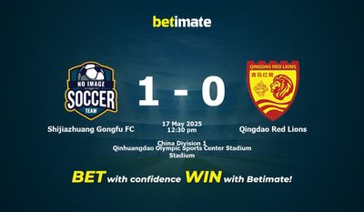 Shijiazhuang Gongfu FC vs Qingdao Red Lions Pronostici, quote e consigli di scommessa 17/05/2025