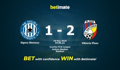 Pronostico, quote e consigli per le scommesse Sigma Olomouc vs Viktoria Plzen 18/05/2025