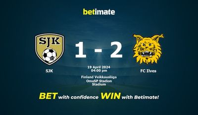Pronostici, quote e consigli di scommessa SJK vs FC Ilves 19/04/2024