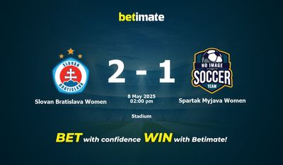 Slovan Bratislava Women vs Spartak Myjava Women Pronostici, quote e consigli di scommessa 08/05/2025