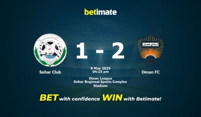 Pronostici, quote e consigli per le scommesse Sohar Club vs Oman FC 05/08/2025