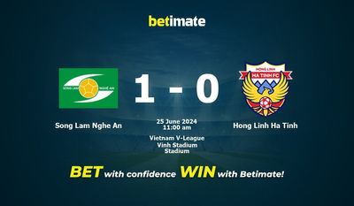 Song Lam Nghe An vs Hong Linh Ha Tinh Pronostici, quote e consigli di scommessa 25/06/2024