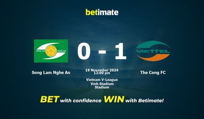 Pronostici, quote e suggerimenti per le scommesse Song Lam Nghe An vs The Cong FC 19/11/2024