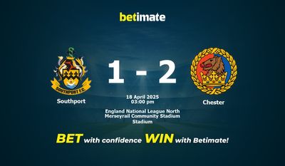 Pronostici, quote e consigli per le scommesse Southport vs Chester 18/04/2025