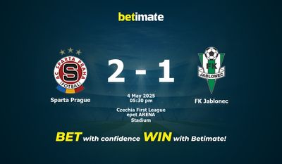 Sparta Praga vs FK Jablonec Pronostici, quote e consigli di scommessa 04/05/2025