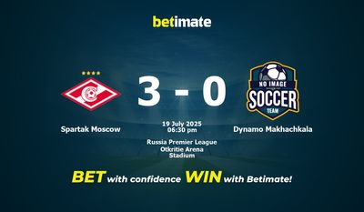 Pronostici, quote e consigli per le scommesse Spartak Mosca vs Dynamo Makhachkala 19/07/2025