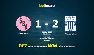 Pronostico, quote e consigli per le scommesse Sport Boys vs Alianza Lima 24/05/2025