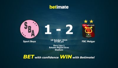 Sport Boys vs FBC Melgar Pronostici, quote e consigli sulle scommesse 18/10/2024