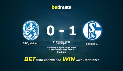 SSVg Velbert vs Schalke II Pronostici, quote e consigli di scommessa 14/10/2023