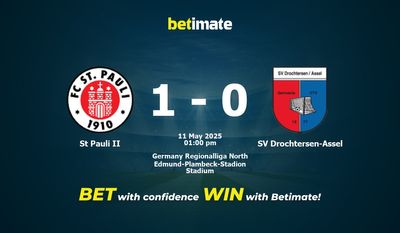 St Pauli II vs SV Drochtersen-Assel Pronostici, quote e consigli di scommessa 11/05/2025
