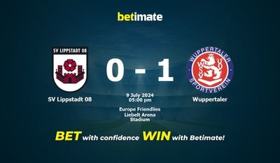 SV Lippstadt 08 vs Wuppertaler Pronostici, quote e consigli di scommessa 09/07/2024