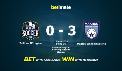 Tallinna JK Legion vs Maardu Linnameeskond Pronostici, quote e consigli di scommessa 17/05/2025