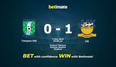 Pronostici, quote e consigli per le scommesse Tampere Utd vs JJK 05/02/2025