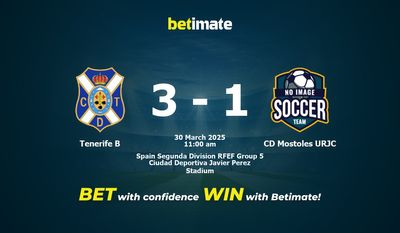 Tenerife B vs CD Mostoles URJC Pronostici, quote e consigli di scommessa 30/03/2025