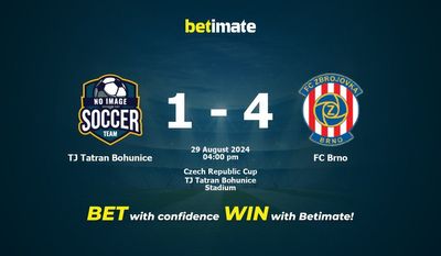 TJ Tatran Bohunice vs FC Brno Pronostici, quote e consigli di scommessa 29/08/2024