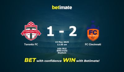 Pronostici, quote e consigli per le scommesse Toronto FC vs FC Cincinnati 14/05/2025